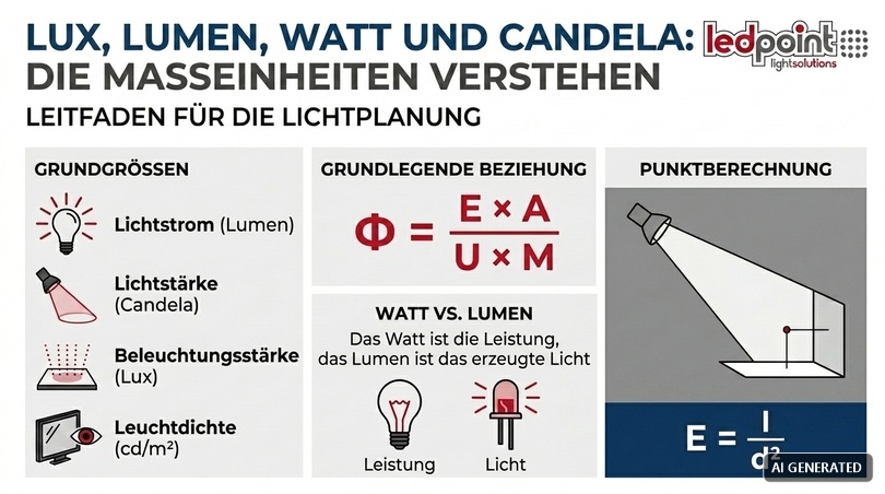 Lux und Lumen